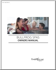 Bullfrog Spas, Owners Manual