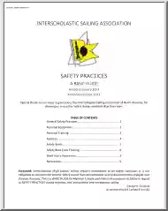 Sailing Safety Practices, A Basic Guide
