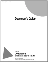 Borland C++ Builder 5 Developers Guide