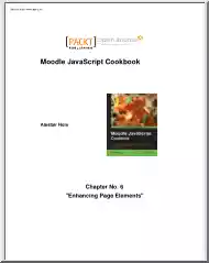 Alastair Hole - Moodle JavaScript cookbook