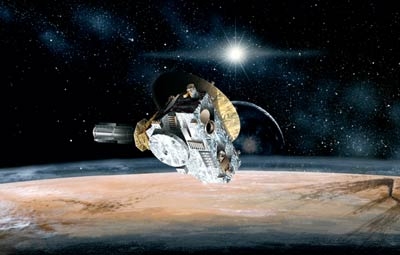 A New Horizons szondáról készült rajz