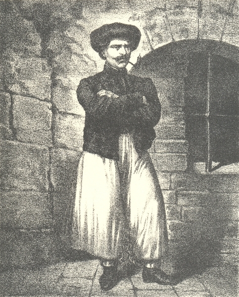 Rózsa Sándor a theresienstadti börtönben
