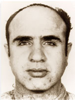 Al Capone börtönfényképe, 1938