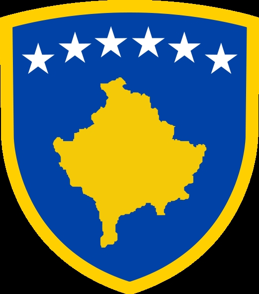 Koszovó újonnan elfogadott címere