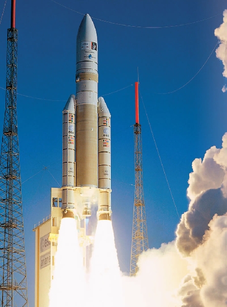 Az ESA által kifejlesztett űrrakéta: az Ariane-5