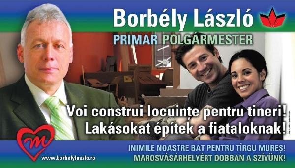 Borbély László szórólapja