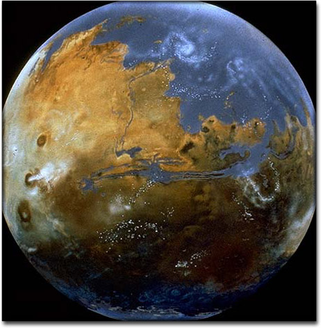 Így nézne ki a Mars a terraformálása után