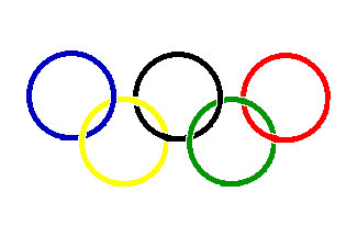 Az olimpiai mozgalom jelképe
