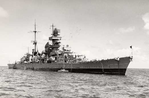  A Prinz Eugen csatacirkáló 