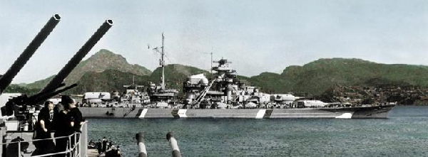 A Bismarck Norvégiában