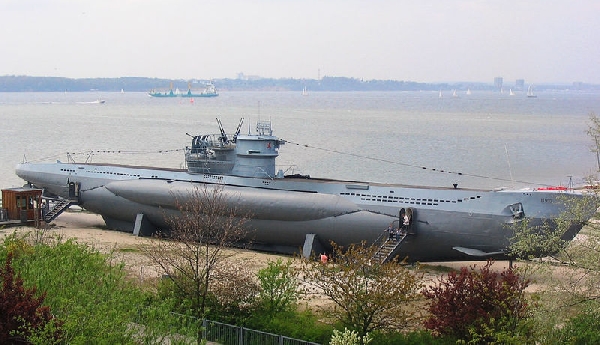 A II. világháborús német U–995 tengeralattjáró (VII-es típus)