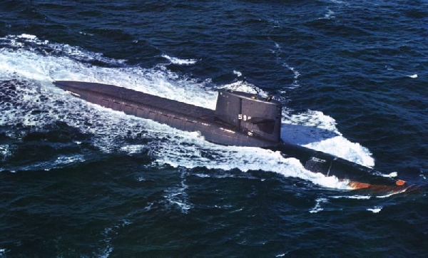 A USS George Washington ballisztikusrakéta-hordozó tengeralattjáró