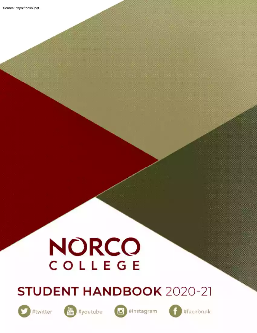Norco College, Student Handbook