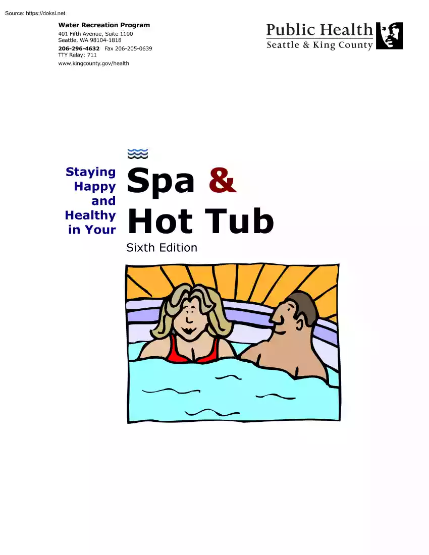 Staying Happy and Healthy in Your Spa and Hot Tub