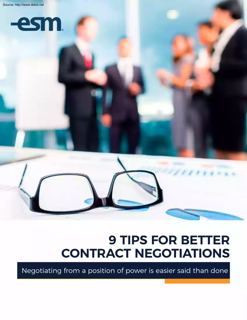 9 Tips for Better Contract Negotiations