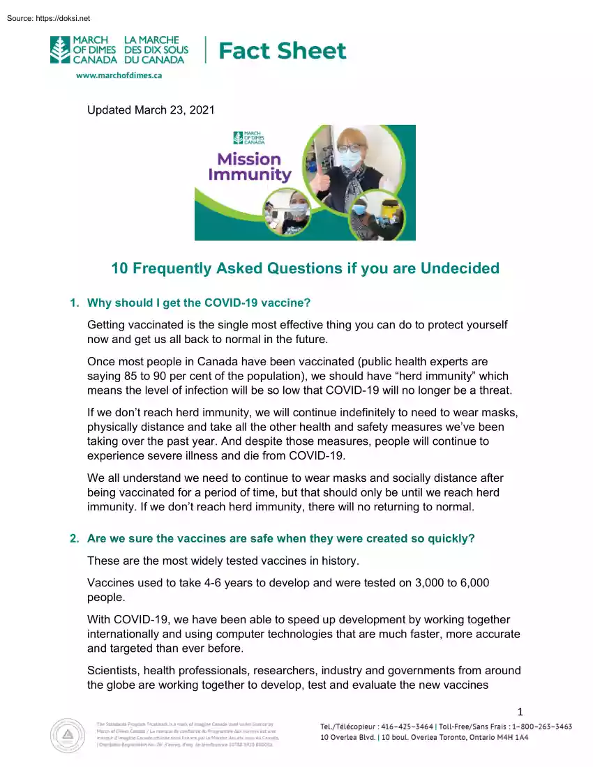 10 Frequently Asked Questions if you are Undecided