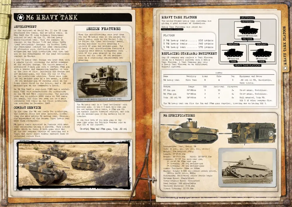 M6 Heavy Tank
