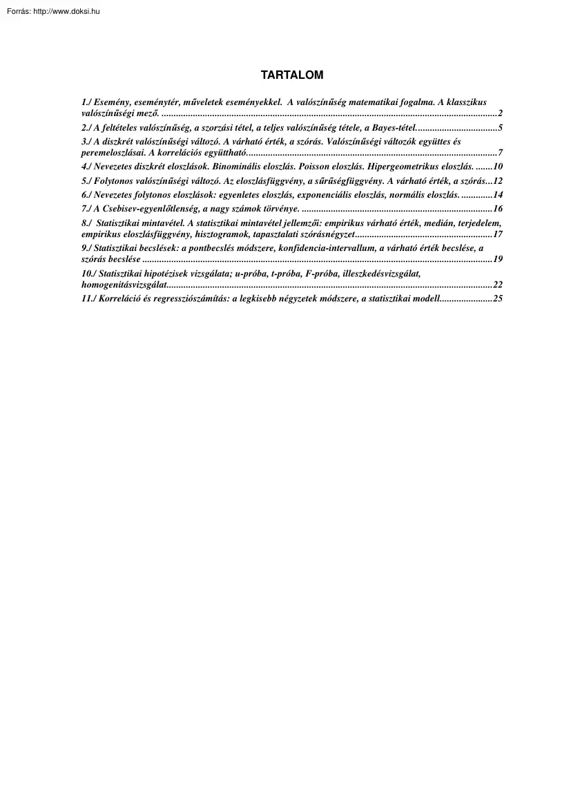 Matematika szigorlat