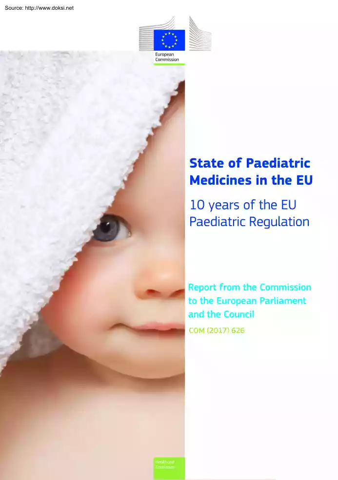 State of Paediatric Medicines in the EU