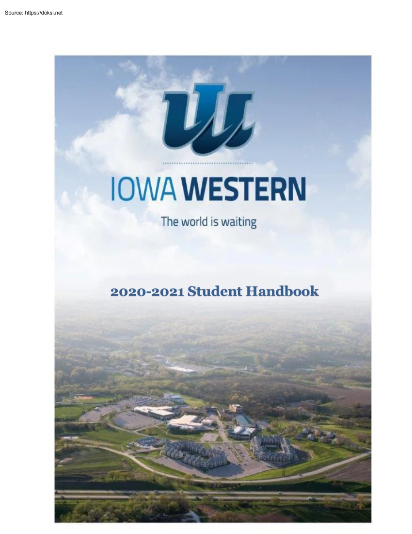 Iowa Western, Student Handbook