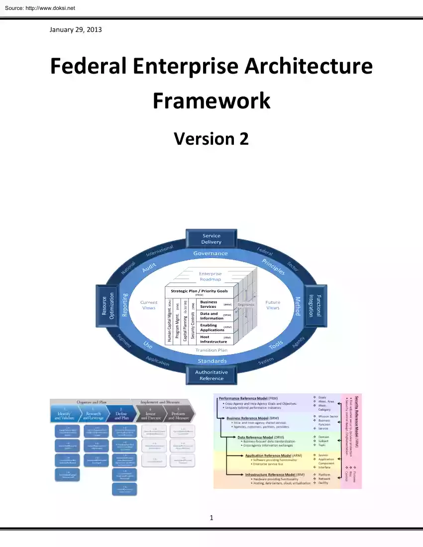 Federal Enterprise Architecture Framework, Version 2
