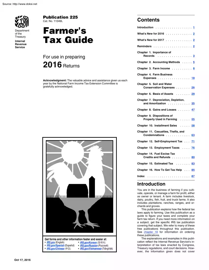 Farmers Tax Guide