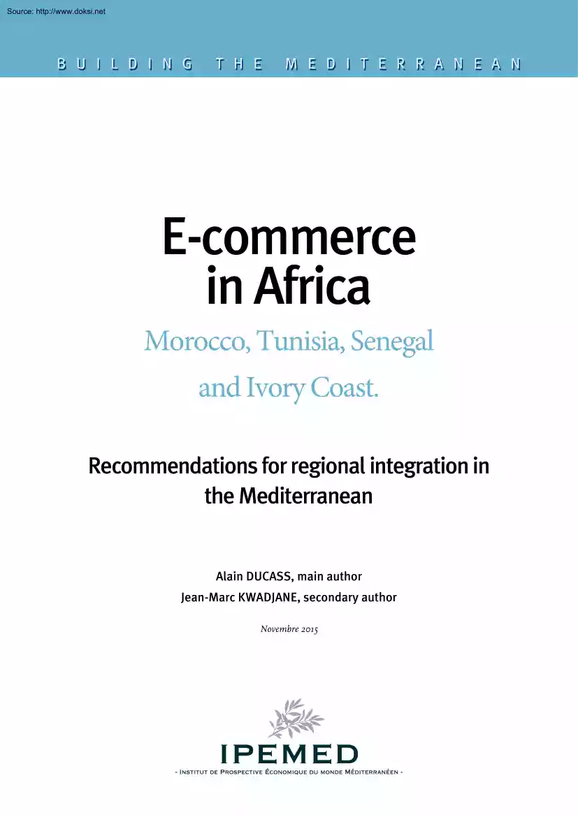 Ducass-Kwadjane - E-Commerce in Africa