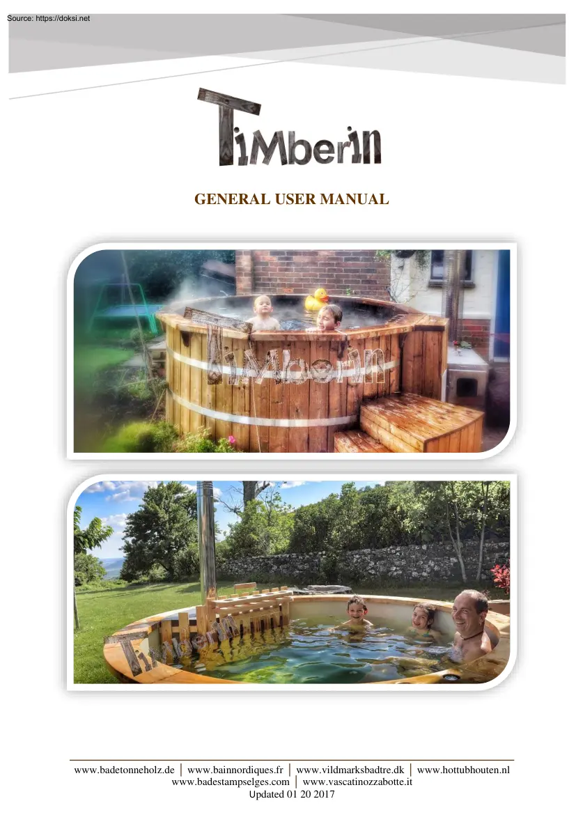 Timberin General User Manual