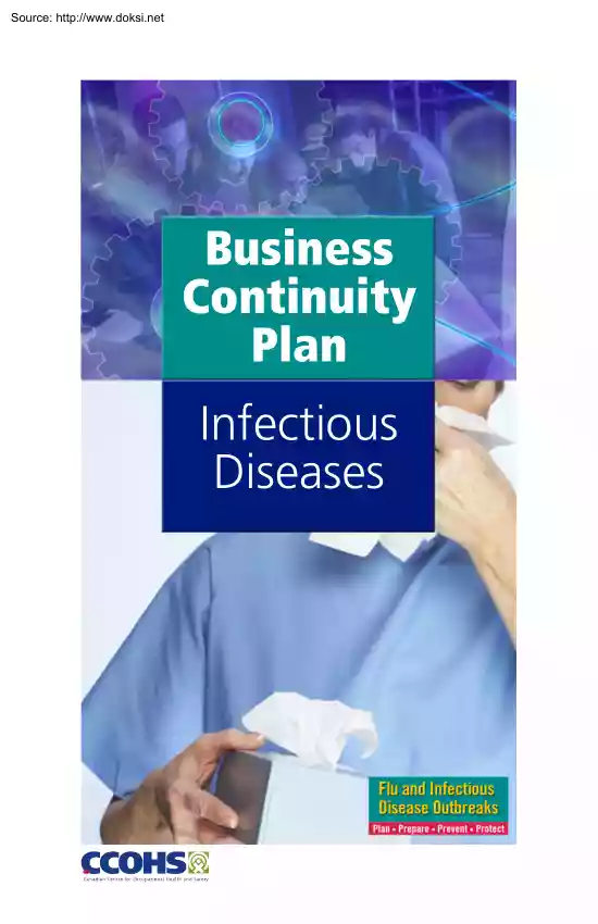 Business Continuity Plan, Infectious Diseases
