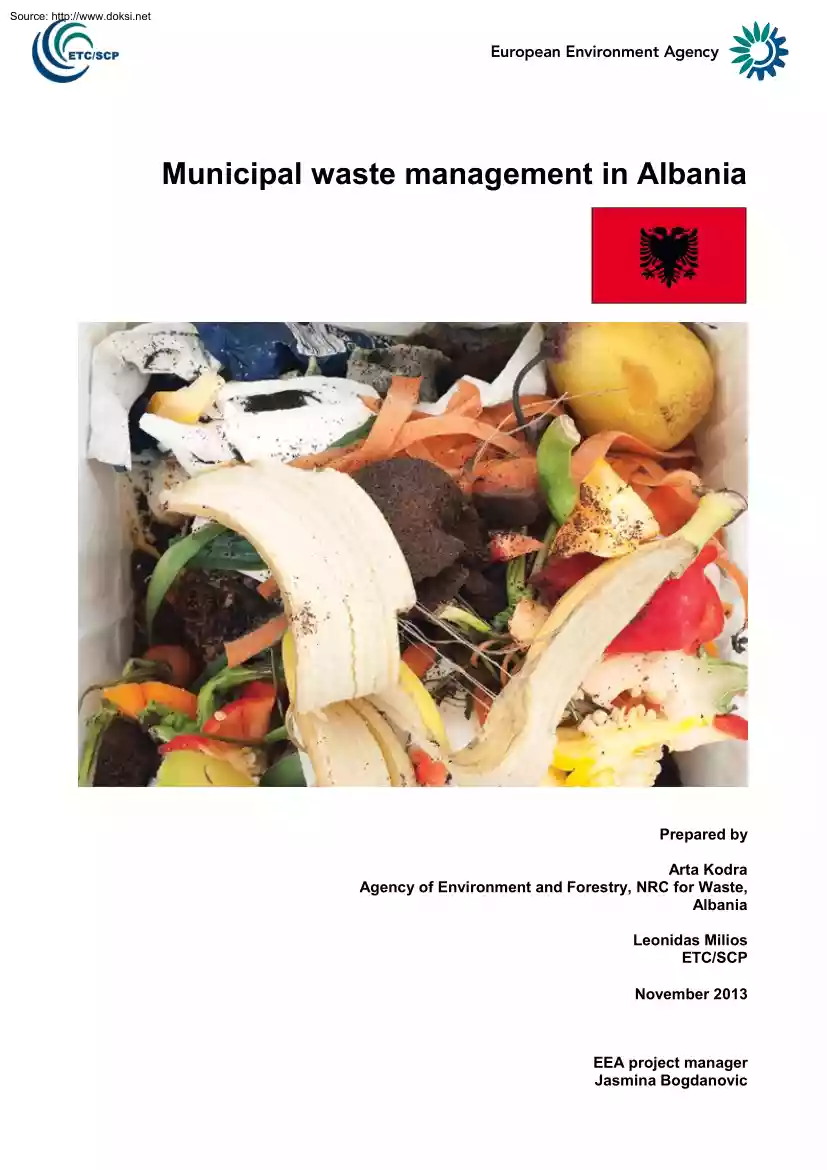 Arta Kodra - Municipal Waste Management in Albania