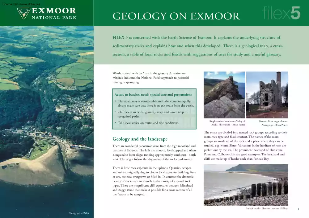 Geology on Exmoor