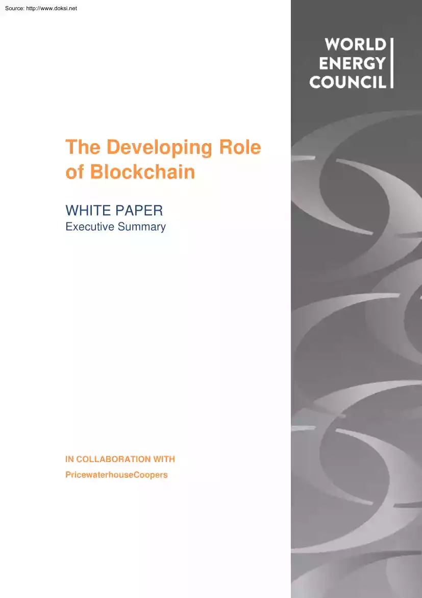 The Developing Role of Blockchain