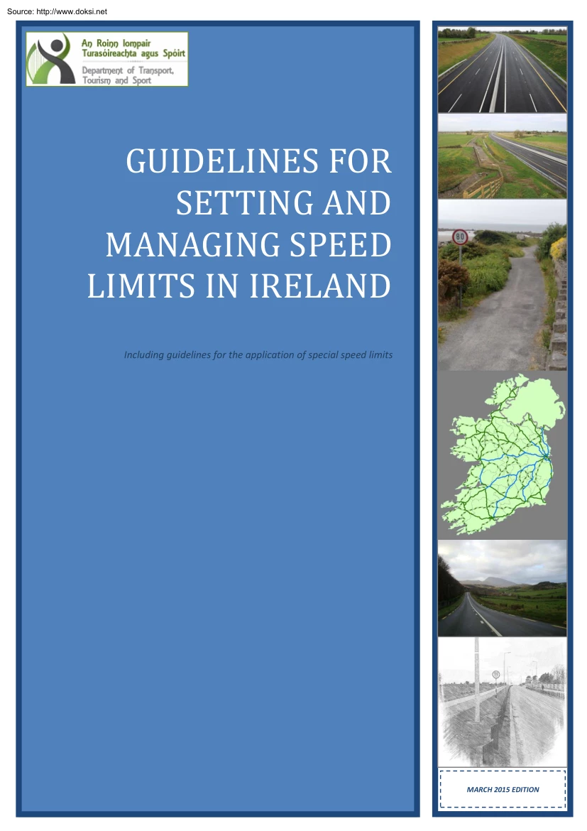 Guidelines for Setting and Managing Speed Limits in Ireland