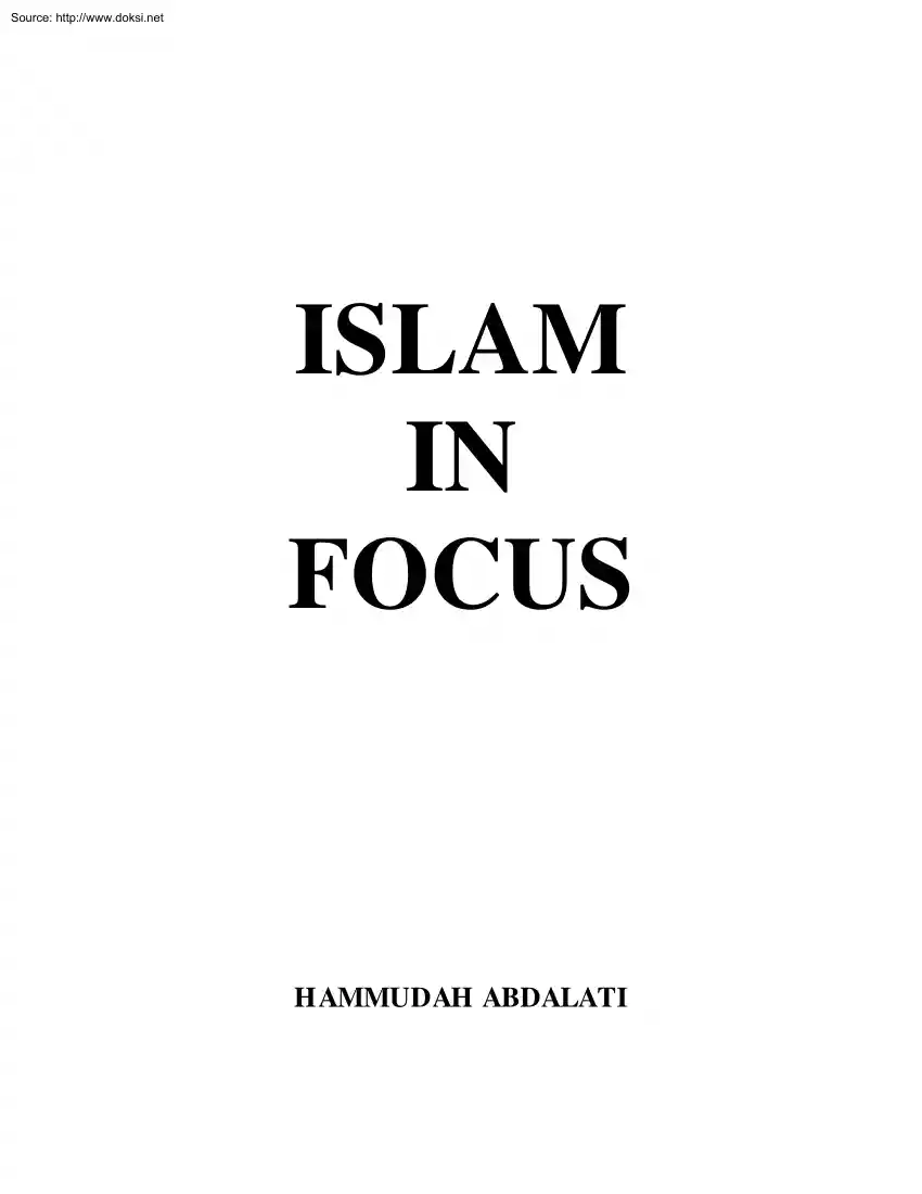 Hammudah Abdalati - Islam in Focus