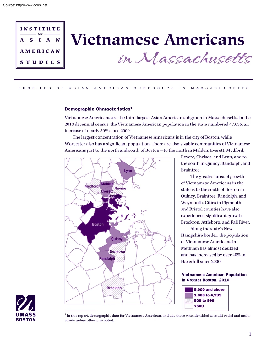 Lo-Tran - Vietnamese Americans in Massachusetts