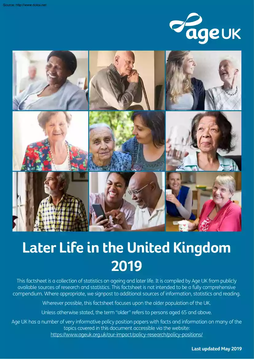 Later Life in the United Kingdom