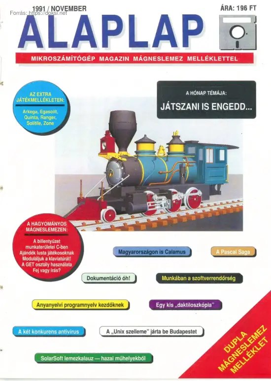 Új alaplap magazin, 1991-11