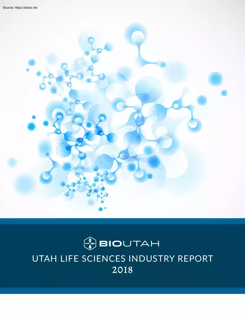 UTAH Life Sciences Industry Report