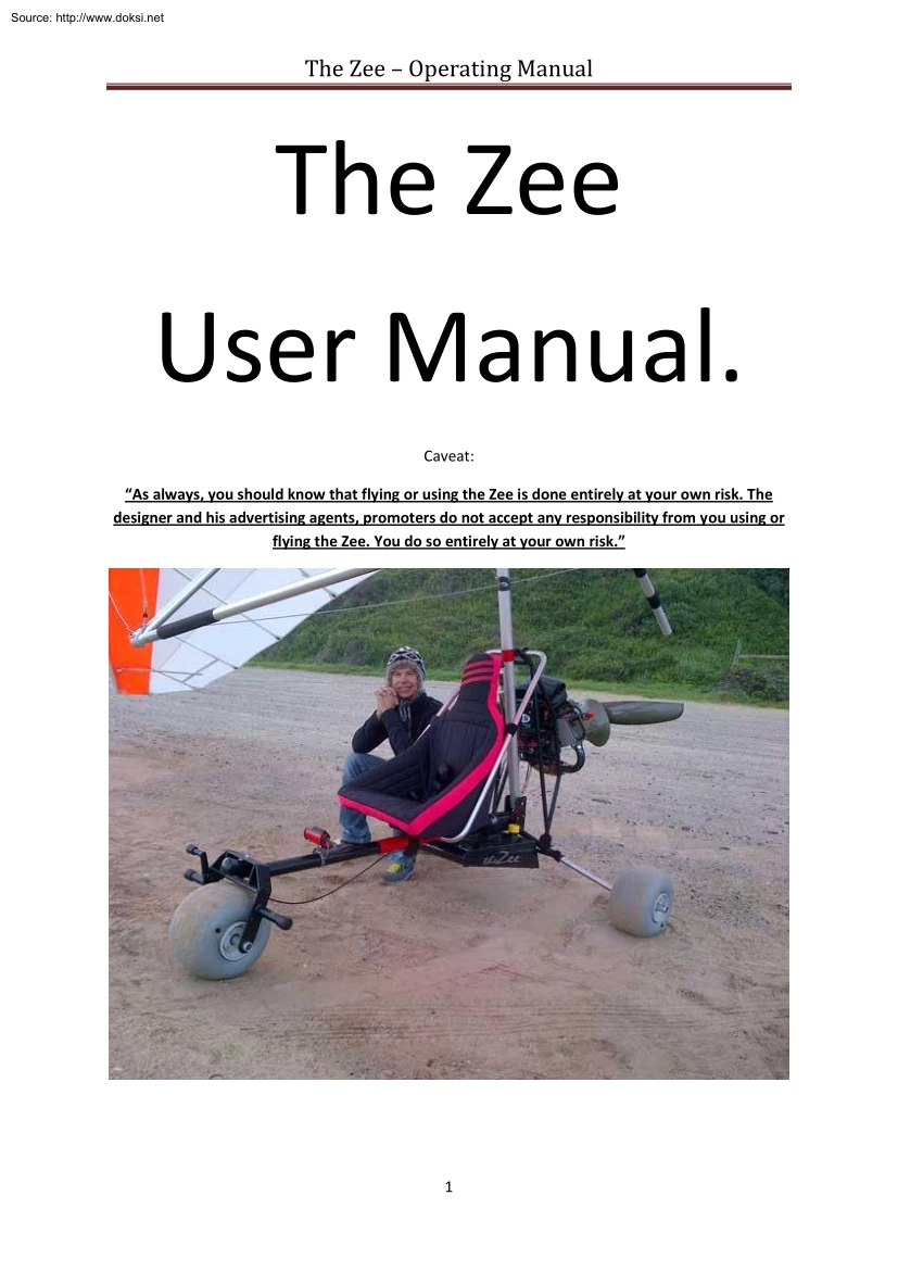 The Zee Operating Manual