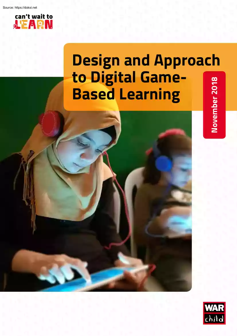 Design and Approach to Digital Game Based Learning