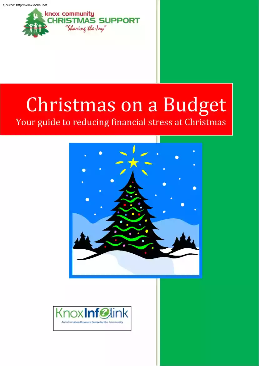 Christmas on a Budget Your guide to Reducing Financial Stress at Christmas