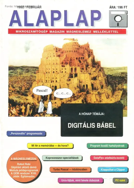 Új alaplap magazin, 1992-02