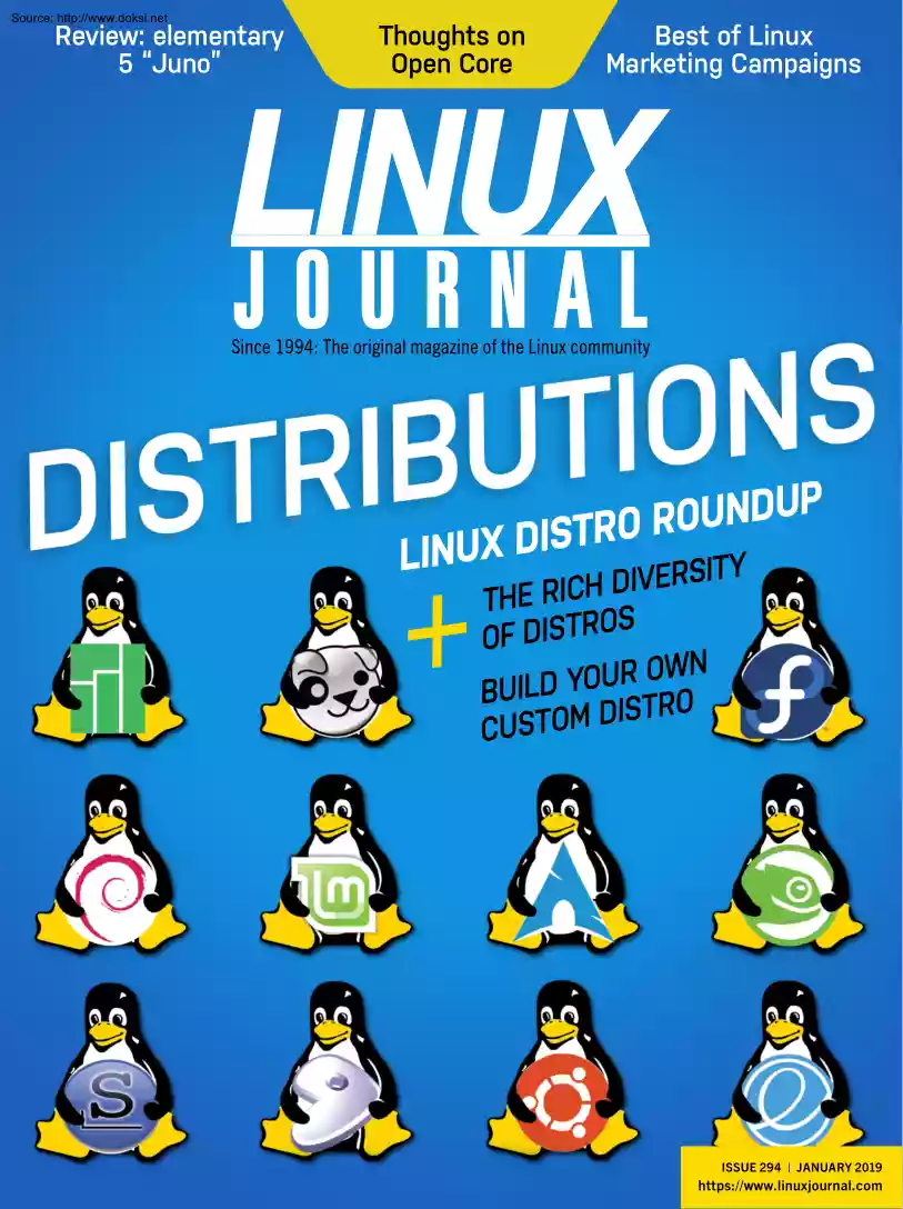 Linux journal, 2019-01