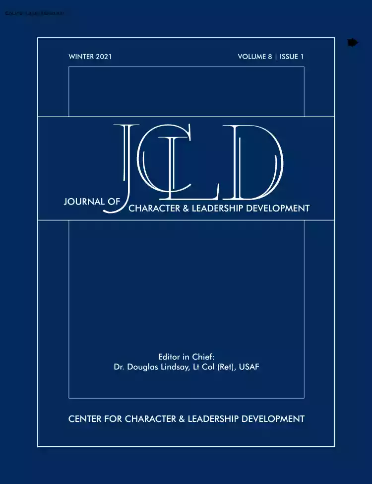 Journal of Character and Leadership Development