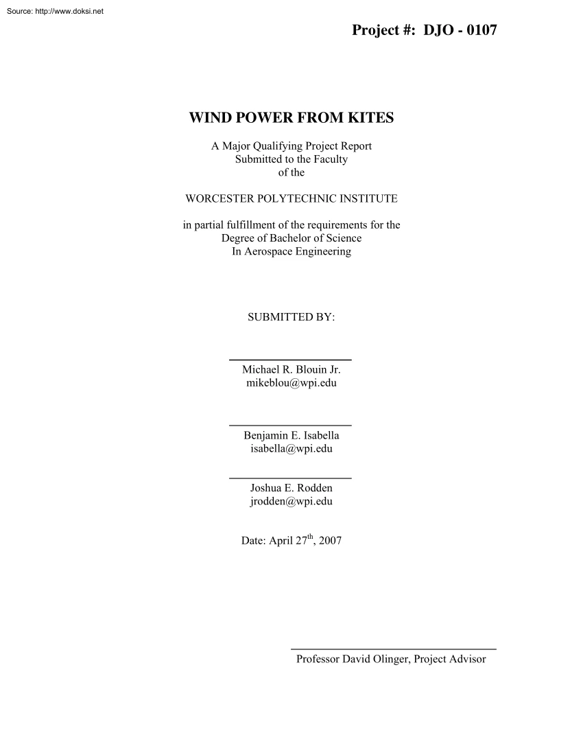 Blouin-Isabella-Rodden - Wind Power From Kites