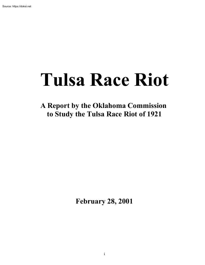 Tulsa Race Riot