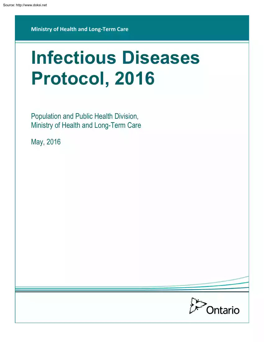 Infectious Diseases Protocol