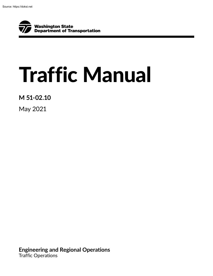 Traffic Manual
