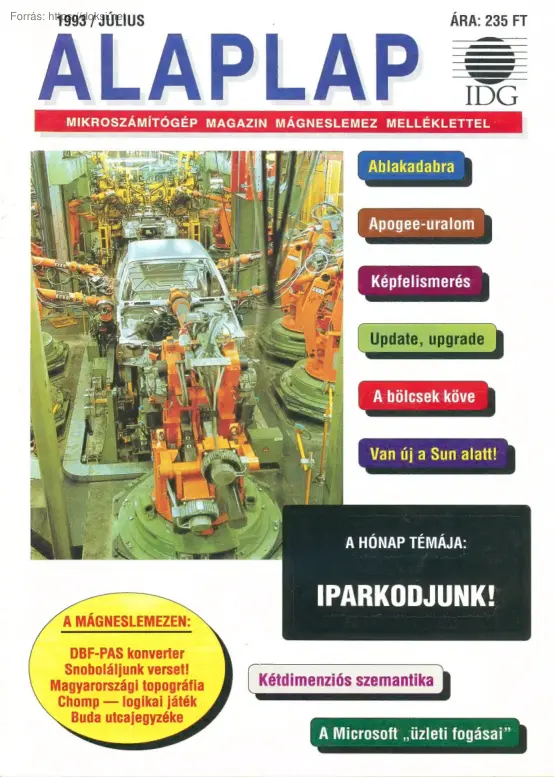 Új alaplap magazin, 1993-07