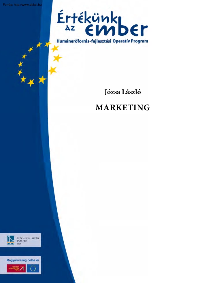 Józsa László - Marketing